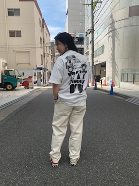 「グラミチ女子」｜小林さん（レディース・155cm）の夏コーディネート