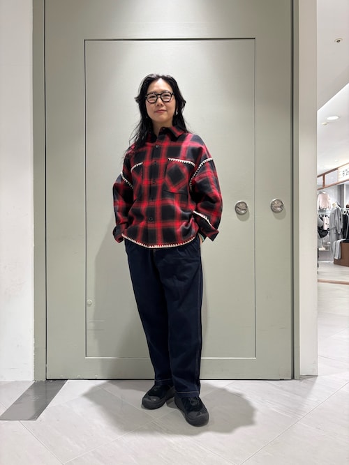 GRAMICCI×BEAVER/グラミチ×ビーバー 別注TUCK TAPERD DENIM PANT