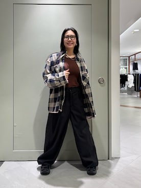 小林さん(レディース・155cm)の夏コーディネート