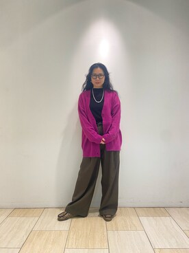 小林さん(レディース・155cm)の秋コーディネート