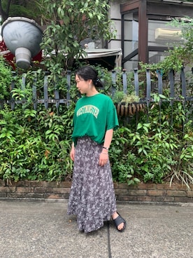 小林さん（レディース・155cm）の夏コーディネート