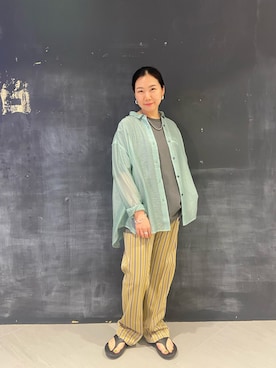 小林さん(レディース・155cm)の夏コーディネート