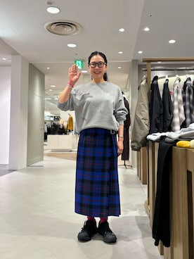 「PAYDAY(ペイデイ)のアイテム」を使った、小林さん(レディース・155cm)の秋コーディネート