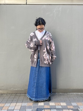 小林さん(レディース・155cm)の冬コーディネート