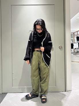 「BEAVER（ビーバー）のアイテム」を使った、小林さん（レディース・155cm）の春コーディネート
