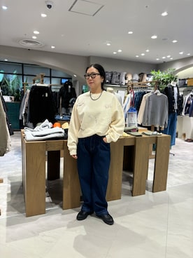 「KLEMAN（クレマン）のアイテム」を使った、小林さん（レディース・155cm）の秋コーディネート
