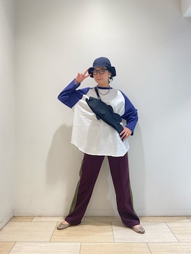 小林さん（レディース・155cm）の夏コーディネート