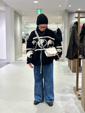 「秋冬コーデ」｜「アイテム（PC・スマホグッズ/家電）」を使った、小林さん（レディース・155cm）の秋コーディネート
