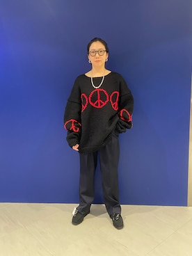 MacMahon Knitting Mills /マクマホンニッティングミルズ LINE PEACE