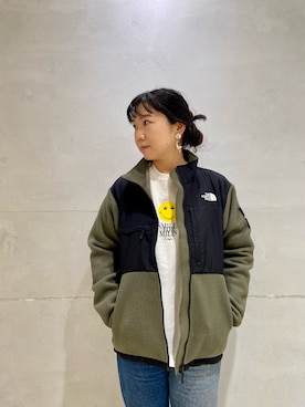 「ザノースフェイス」｜小林さん（レディース・155cm）の秋コーディネート