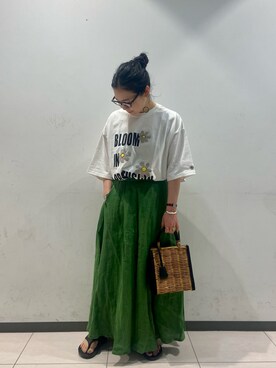 小林さん（レディース・155cm）の夏コーディネート