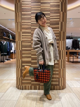 小林さん（レディース・155cm）の秋コーディネート