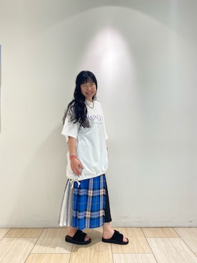 「BEAVER名古屋」｜「アイテム（アクセサリー）」を使った、小林さん（レディース・155cm）の夏コーディネート