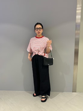 「トポロジー」｜小林さん（レディース・155cm）の夏コーディネート