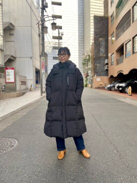 小林さん（レディース・155cm）の冬コーディネート