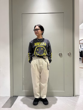 「グラミチ」｜小林さん（レディース・155cm）の秋コーディネート