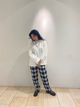 小林さん(レディース・155cm)の秋コーディネート