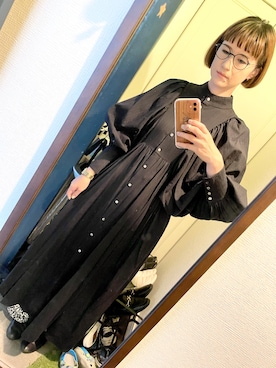 「アイテム（ワンピース/ドレス）」を使った、オシャポさん（レディース・167cm・40代）の秋コーディネート