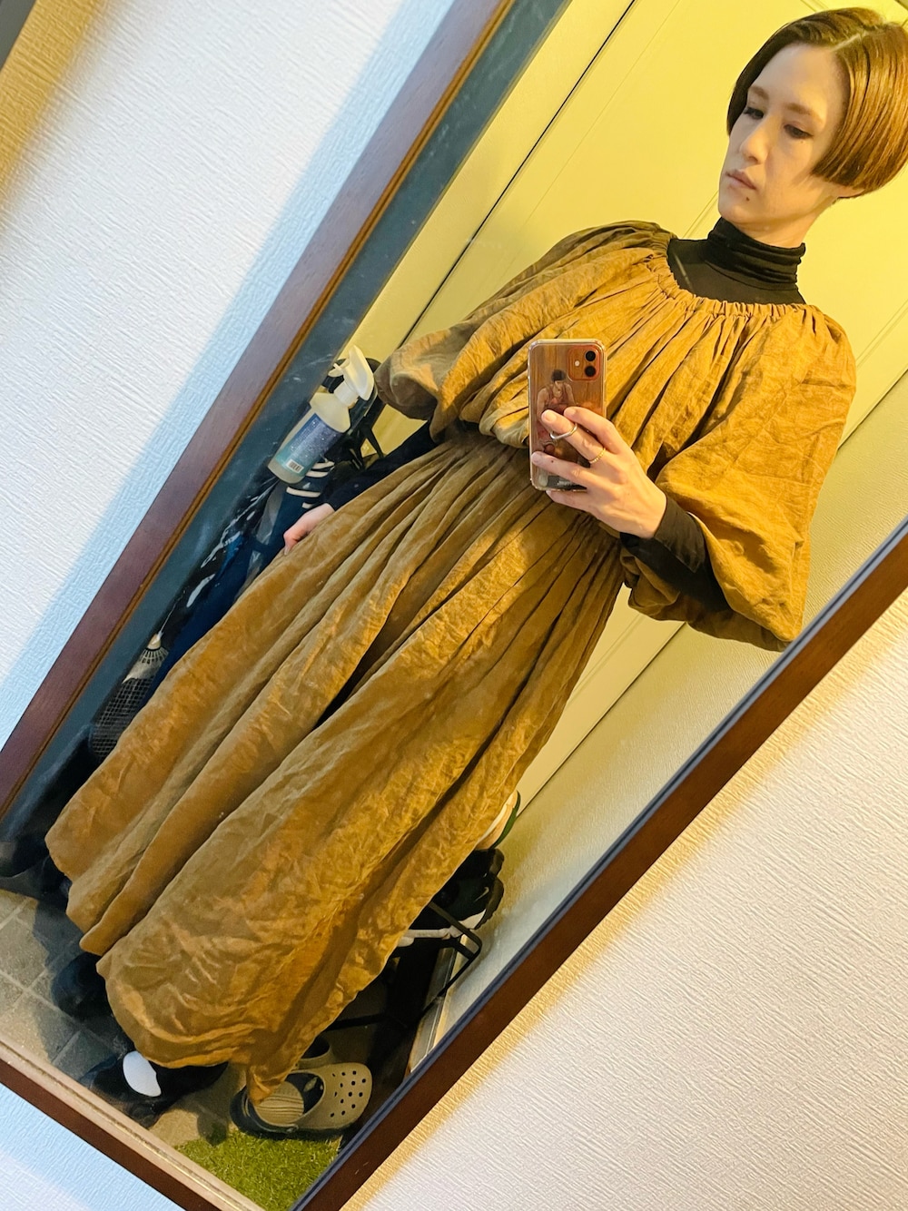 ito fukuoka　オールインワン キャメル ito fukuoka オールインワン キャメル