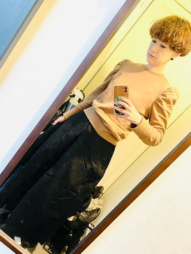 「アイテム（ワンピース/ドレス）」を使った、オシャポさん（レディース・167cm・40代）の秋コーディネート