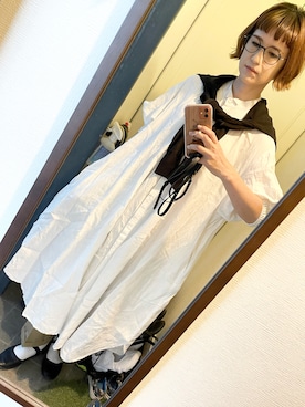 「アイテム（ワンピース/ドレス）」を使った、オシャポさん（レディース・167cm・40代）の秋コーディネート