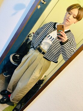 「BEAMS（ビームス）のアイテム」を使った、オシャポさん（レディース・167cm・40代）の冬コーディネート