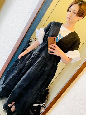 「アイテム（ワンピース/ドレス）」を使った、オシャポさん（レディース・167cm・40代）の春コーディネート