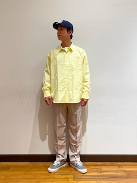 「URBAN RESEARCH Sonny Label（アーバンリサーチサニーレーベル）のアイテム（帽子）」を使った、iyatomiさん（メンズ・178cm）の冬コーディネート