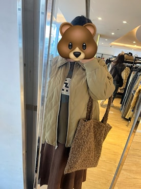 「Samansa Mos2（サマンサ モスモス）のアイテム」を使った、ゆりなさん（レディース・158cm）の冬コーディネート