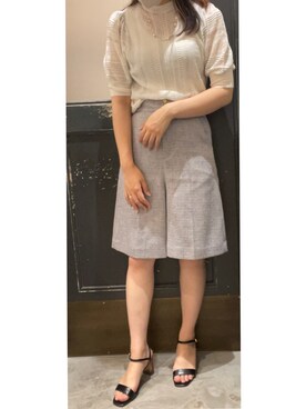 「Te chichi CLASSIC（テチチクラシック）のアイテム」を使った、rioさん（レディース・162cm）の春コーディネート