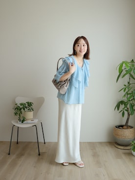 てらさん（レディース・163cm）の夏コーディネート