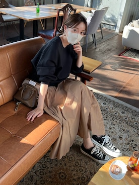 てらさん（レディース・161cm）の春コーディネート