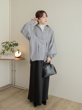 「classicalelf（クラシカルエルフ）のアイテム」を使った、てらさん（レディース・163cm）の秋コーディネート