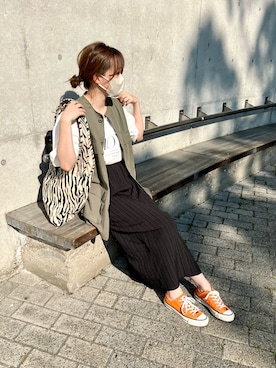 てらさん（レディース・161cm）の春コーディネート