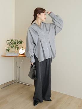 「coca（coca）（コカ）のアイテム」を使った、てらさん（レディース・163cm）の秋コーディネート