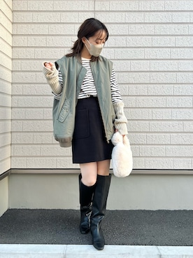 てらさんの（ZARA | ザラ）を使ったコーディネート