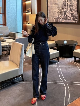 「NewAnce（ニュアンス）のアイテム」を使った、Mizukiさん（レディース・164cm）の秋コーディネート