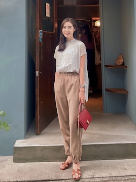 Mizukiさん（レディース・164cm）の夏コーディネート