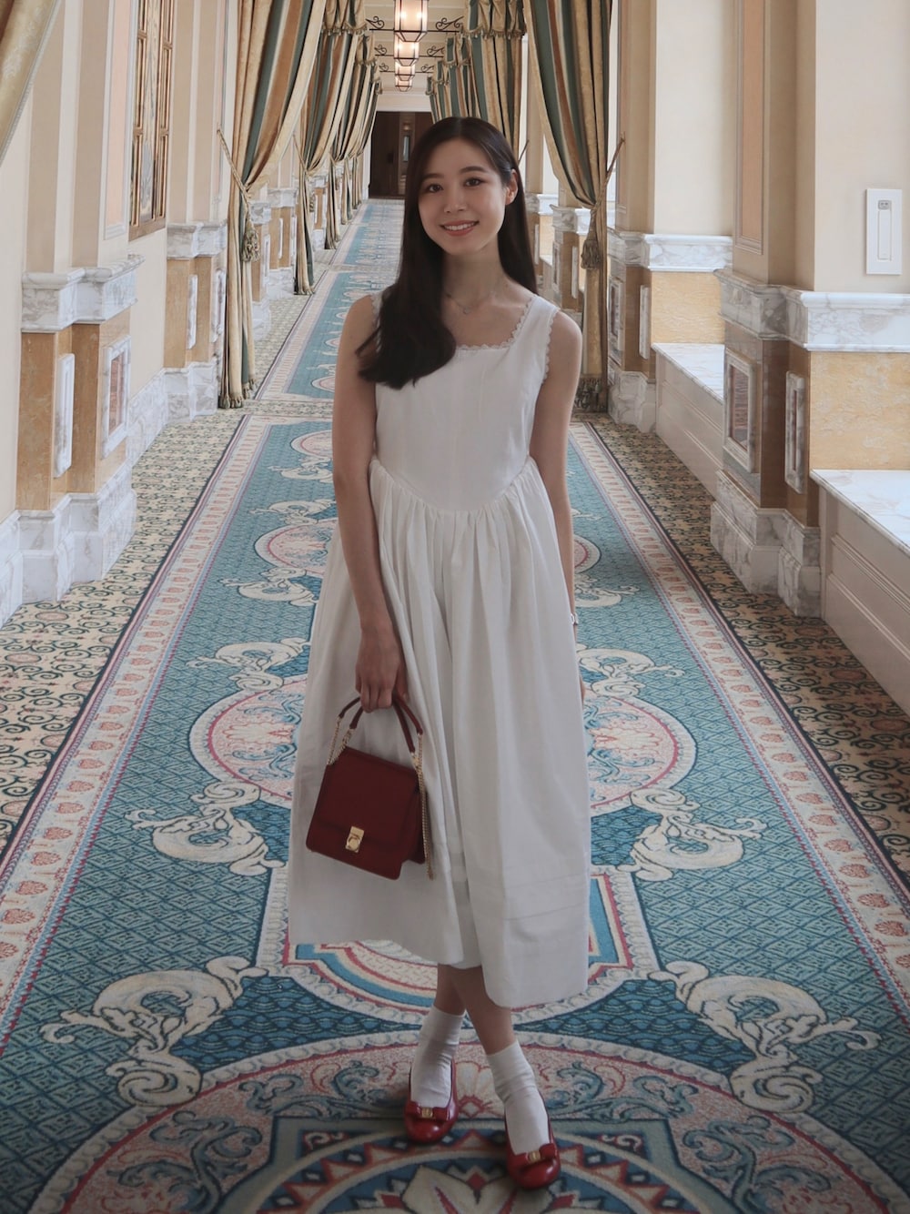 美品　ビビィ　ワンピース　Bibiy キャミワンピ　ドレス　白 bibiy ビビィ ワンピース ドレス ホワイト - メルカリ