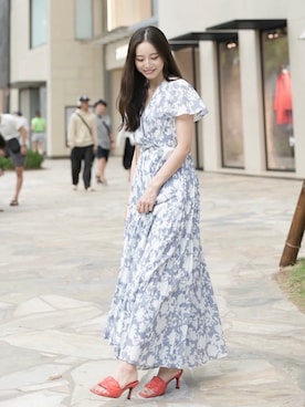 「MARIHA（マリハ）のアイテム」を使った、Mizukiさん（レディース・165cm）の夏コーディネート