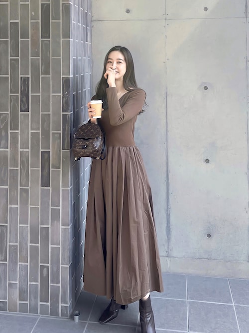 Mizuki Vickyのワンピースを使ったコーディネート Wear Mizuki Vickyのワンピースを使ったコーディネート Wear