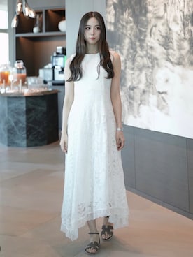 「anuans（アニュアンス）のアイテム」を使った、Mizukiさん（レディース・165cm）の春コーディネート