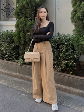 「新星WEARISTAにエントリー」｜Mizukiさん（レディース・164cm）の冬コーディネート