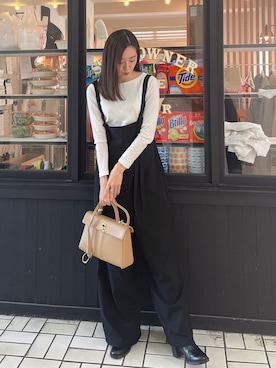 「funda mine（ファンダマイン）のアイテム」を使った、Mizukiさん（レディース・164cm）の春コーディネート