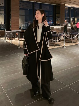 「Estella.K（エステラケー）のアイテム」を使った、Mizukiさん（レディース・164cm）の冬コーディネート