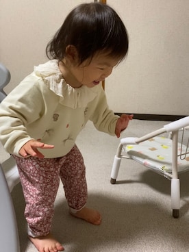 「apres les cours」｜「アイテム（スウェット）」を使った、naoさん（レディース・164cm）の冬コーディネート