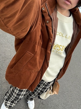 naoさん（レディース・164cm）の冬コーディネート