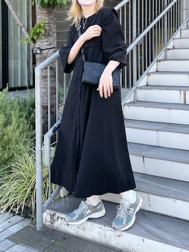 「Chrome Hearts」｜「アイテム（シャツワンピース）」を使った、MAIさん（レディース・163cm）の夏コーディネート