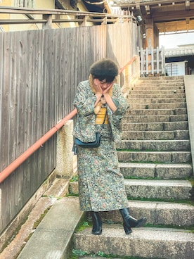 「浴衣」｜ひとみさん（レディース・158cm）の冬コーディネート