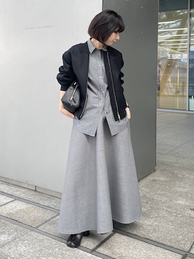 「アイテム（ブレスレット）」を使った、cl___naoさん（レディース・149cm・30代）の冬コーディネート